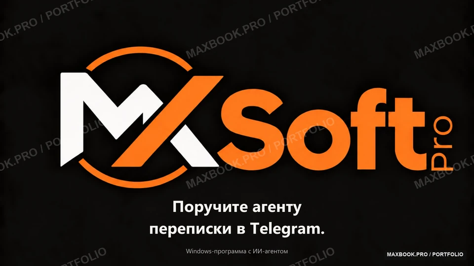 MaxSoft.Pro — презентация программы — обложка проекта