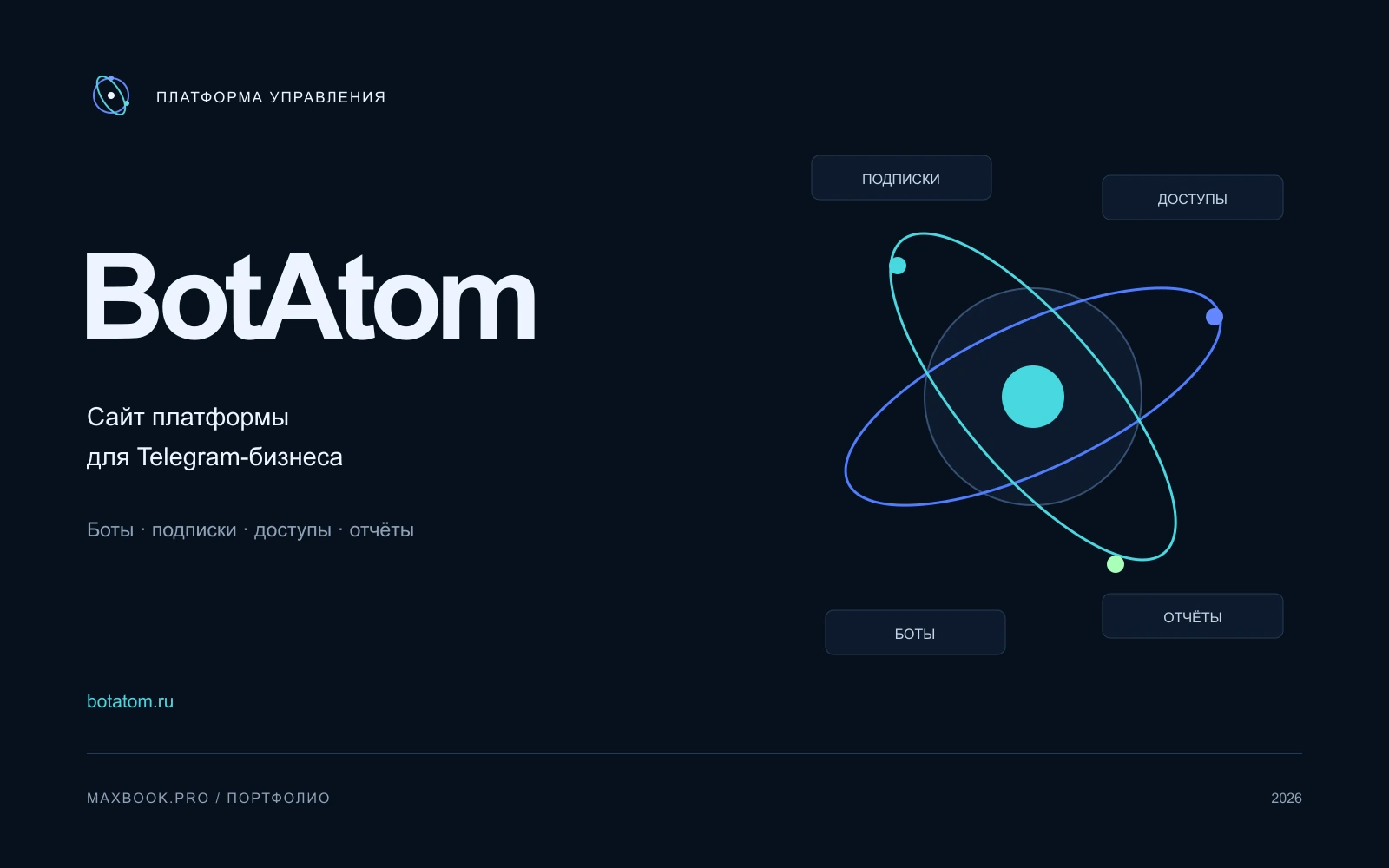 BotAtom — обложка проекта